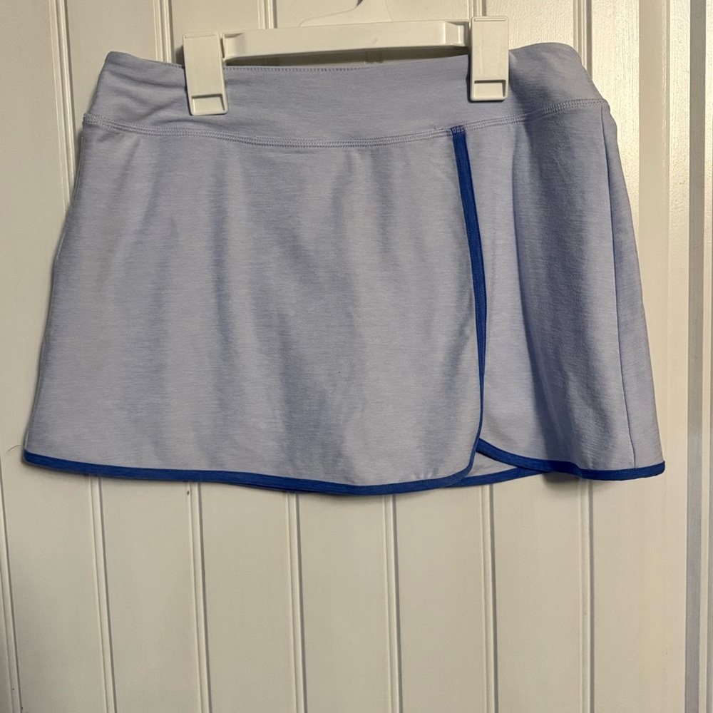 Girls Athletic Works Sky Blue Skort with Navy Trim Size XXL‎ 18